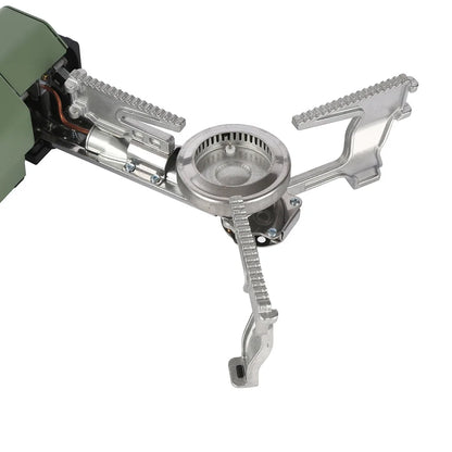 Estufa de Gas portátil de 2600W, estufa plegable para acampar, senderismo al aire libre, barbacoa, cocina de viaje, parrilla, quemador de Cassette